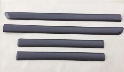 04-08 Chevy Colorado GMC Canyon Exterior Door Trim Molding Set Dark Gray OEM - Image 1 of 4