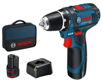 BOSCH GSR 12V-15 TRAPANO AVVITATORE A BATTERIA A LITIO 12 VOLT PROFESSIONALE - Immagine 1 di 4