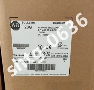 NEW 20F11NC015AA0NNNNN Power Flex753 7.5KW 10HP Fast Shipping - Picture 1 of 5