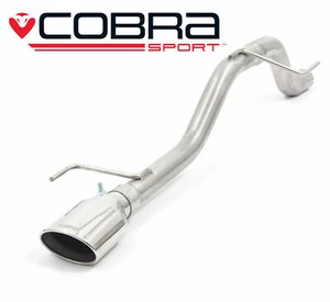 Boîte arrière d'échappement venin Cobra 2" supprimer pour Vauxhall Corsa D 1.2 1.4 (07-14) - Photo 1 sur 4