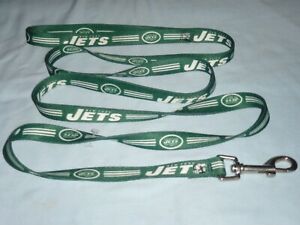 New York NY JETS   6 ft long DOG/PET LEASH  size Medium  by Hunter Mfg  NWT