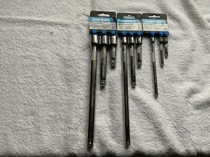 Bundle silverware extension bar sets 1/4,3/8,1/2” 3 sets cr-v new - Picture 1 of 4