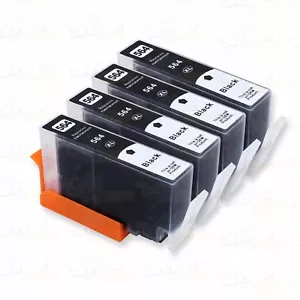 4PK 564 XL Black Ink for C6375 C6380 C6383 C6388 D5445 D5460 D5463 D5468 Printer - Picture 1 of 1