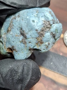 Leland Blue Slag Stone Glass Michigan Gem 💎 Leelanu Collectable Rock Polished  - Picture 1 of 6