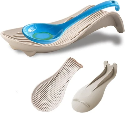 Silicone "Deck Chair" Large Heat-resistant Spoon Rest for Stove Top/Countertop,  - Image 1 of 4