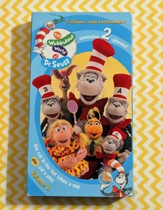 The Wubbulous World Of Dr. Seuss - Volume 1 (1999 VHS) Jim Henson Cat In The Hat - Picture 1 of 8