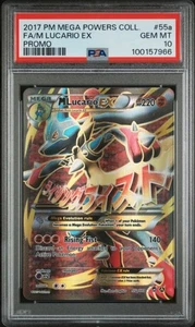 PSA 10 - 2017 XY: Furious Fist M Lucario EX 55a/111 FULL ALT ART - Picture 1 of 2