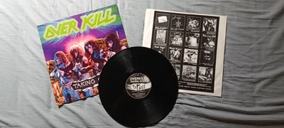 OVERKILL  -  Taking Over  VINYL LP  1987  (Noise Records) - Bild 1 von 4