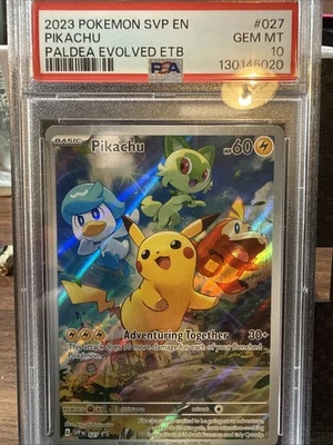 Pikachu 027 Sv: Scarlet & Violet Promo Cards Holo - Image 1 of 2