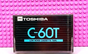 TOSHIBA C-60T 1973 JAPÓN TIPO I CINTA DE CASETE EN BLANCO (1) (SELLADA) - Imagen 1 de 3