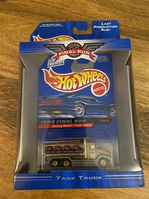 Hot Wheels 1999 Final Run Tank Truck, #11 of 12, Real Riders, still sealed - Image 1 of 4