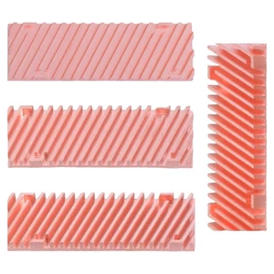 Miedziany radiator SSD M.2 2280 podkładka chłodząca 2/3/4/6mm do optymalnego chłodzenia w komputerze - Zdjęcie 1 z 12