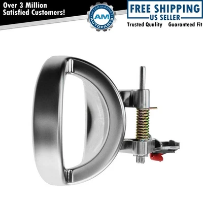 Manija de puerta interior trasera derecha cromada satinada para Dodge Nitro 2007-2011 Foto 1 de 2