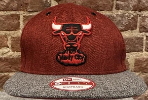 NWT New Era 9Fifty Chicago Bulls "Windy City" Hardwood Classics Snapback Hat - Picture 1 of 9