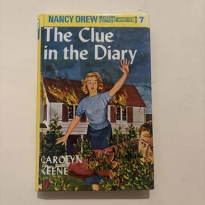 The Clue in the Diary (Nancy Drew, Book 7) by Carolyn Keene- HC Flashlight Cover - Picture 1 of 6
