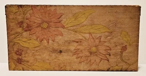 Viktorianische Pyrographie Schatulle 1900 - Bild 1 von 11