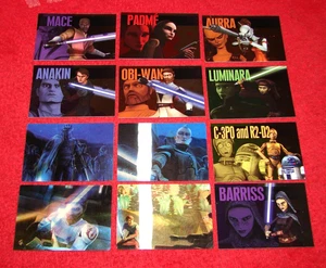 2010 STAR WARS CLONE WARS RISE OF THE BOUNTY HUNTERS 12 INSERTS (22-16) - Picture 1 of 1