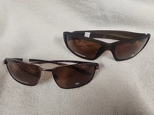 2 Pair DNA Sunglasses, A3012 & A3001  Brown - Picture 1 of 13