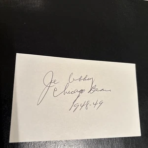 Joe Abbey (N.TX St.) End, ‘48 Chicago Bears, N.Y. Bulldogs, Died in 2014 - Picture 1 of 2