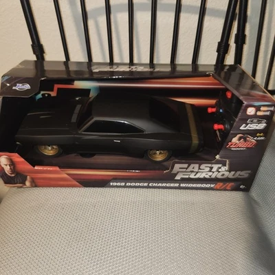 Jada Fast & Furious 1968 Dodge Charger Widebody   R/C Car Wireless 1:16 Scale - Image 1 of 4