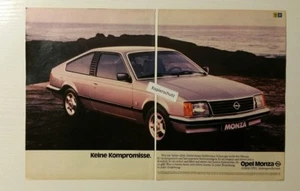 # Werbeanzeige/advertisement A4: Opel Monza 1981 (110416204) - Picture 1 of 1