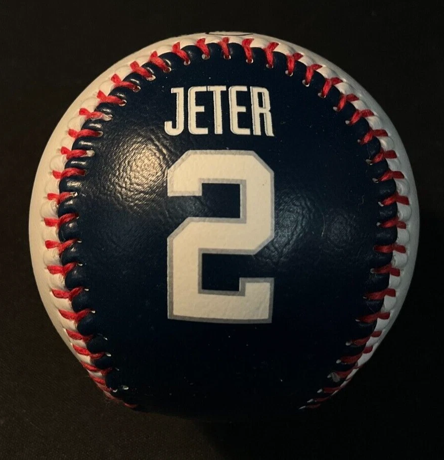 NY Yankees Derek Jeter #2 Steiner Sports 2003 recuerdo béisbol coleccionable NUEVO Foto 1 de 4