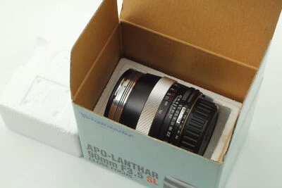 [MINT+++ Boxed ] Voigtlander APO Lanthar 90mm f3.5 SL Nikon Ai-s F mount JAPAN - Image 1 of 4