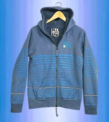 Sudadera con Capucha Billabong Sherpa Forrada Cremallera Completa Sudadera con Capucha Surf Talla Grande Y2K De Colección Foto 1 de 4