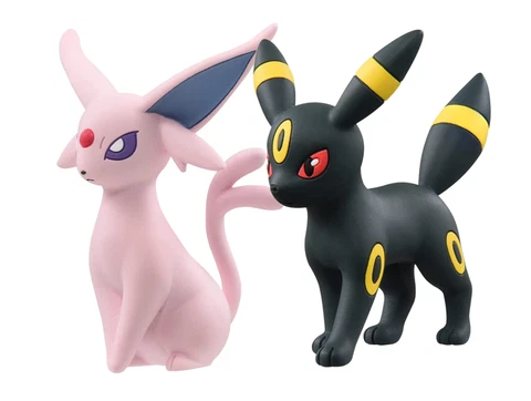 Moncolle Pokemon Figure Takara Tomy MS Series Espeon Umbreon Set Cover