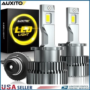 2X D2C D2S D2R 6500K White 80000LM HID Xenon Headlight Light Bulbs Replacement J - Picture 1 of 14