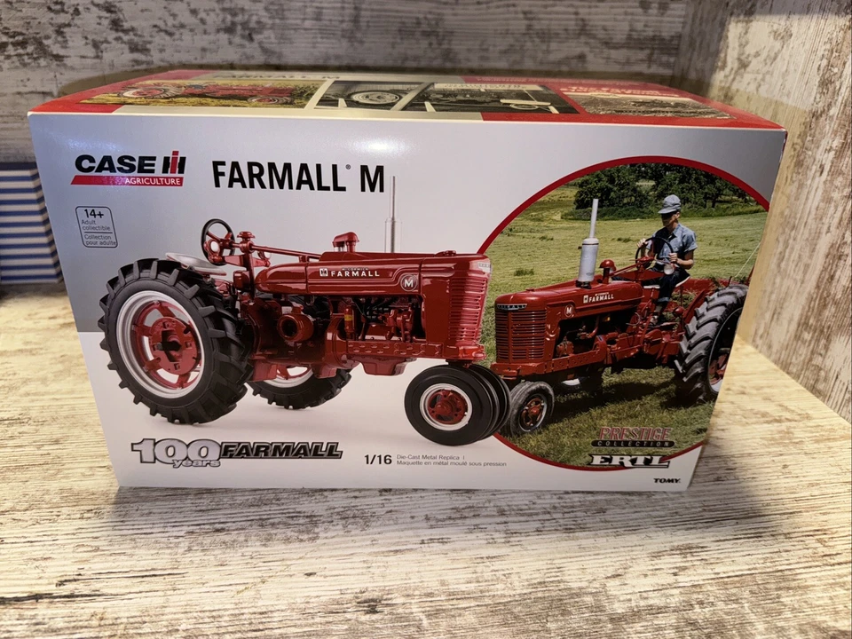 1/16 Scale  Farmall M, Farmall 100th Anniversary Edition Ertl Prestige - Image 1 of 4
