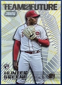 2022 Topps Stadium Club Hunter Greene RC Team of the Future