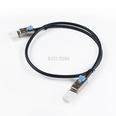 External Multila Mini SAS SFF-8088 to 8088 Cable Mini SAS 26P TO 26P 1M 6Gp/s - Image 1 of 4