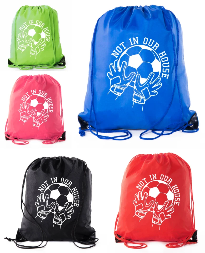 足球派对礼品足球抽绳背包生日派对、团队活动 — 第 1/1 张图片