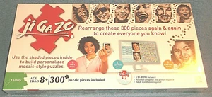 2010 JI GA ZO 300 PIECE REARRANGABLE JIGSAW PUZZLE BY HASBRO - NEW IN BOX - Picture 1 of 7
