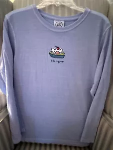 NWT! CLASSIC LIFE IS GOOD GIRLS L/S TEE..."ICE CREAM SUNDAE" ...(L-12) - Picture 1 of 3