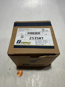 Lot Of 5! Topaz 253SRT 1" Conduit Couplings - Picture 1 of 3