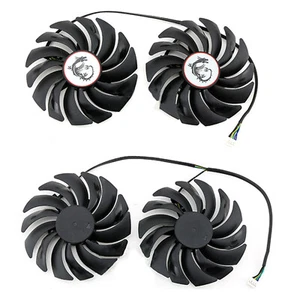 Cooling Fan for MSI GTX1080ti 1080 RX470 1070ti 1070 1060 GAMING Graphics Card - Picture 1 of 7