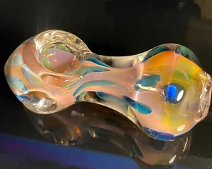 Hand Blown Glass Pipe - Picture 1 of 9