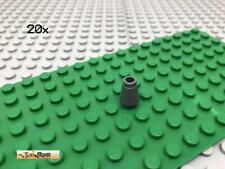 LEGO® 20Stk 1x1 Kegel rund Kegelstein Dunkel Grau,Dark Gray 4589