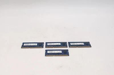 Elpida 2GB 1Rx8 PC3-12800S-11-10-B2 Memory Board - Lot of 4 - Image 1 of 4