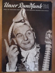 UNSER RUNDFUNK 10 - 1954 P: 28.2- 6.3. Prinz Karneval  Esda  Bob-DDR FF DABEI - Picture 1 of 6