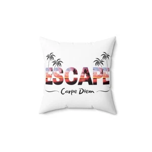 Carpe Diem Escape Beach Pillow - Picture 1 of 4