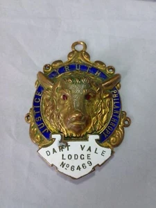 Justice Truth Philanthropy Medal Dart Vale Lodge. No 6469. Free UK Postage. E11 - Foto 1 di 4