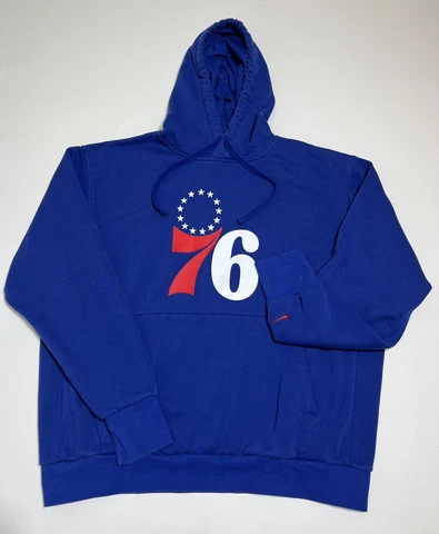 2020 NIKE PHILADELPHIA 76ERS SIXERS ESSENTIAL PULLOVER HOODIE SWEATSHIRT NBA XL Cover