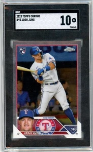 JOSH JUNG 2023 Topps Chrome - #93 (RC) SGC 10 - Picture 1 of 2