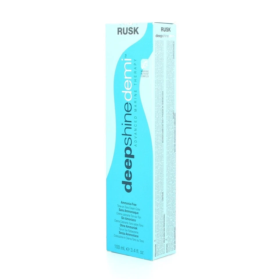 Color de cabello Rusk Deep Shine Demi terapia marina avanzada profunda 3,4 oz - TÚ ELIGES Foto 1 de 1