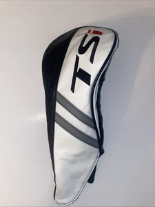 Titleist TSi Driver Headcover Head Cover White/Black/Red Leather - Picture 1 of 6