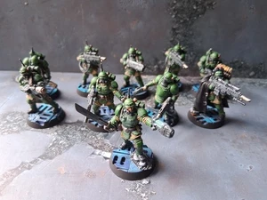 Kill Team Painted Kasrkin Warhammer 40k Gallowdark - Picture 1 of 6