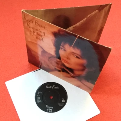 KATE BUSH: Running Up That Hill 7 дюймов складной чехол с картинкой 1985 Stranger Things - Изображение 1 из 4